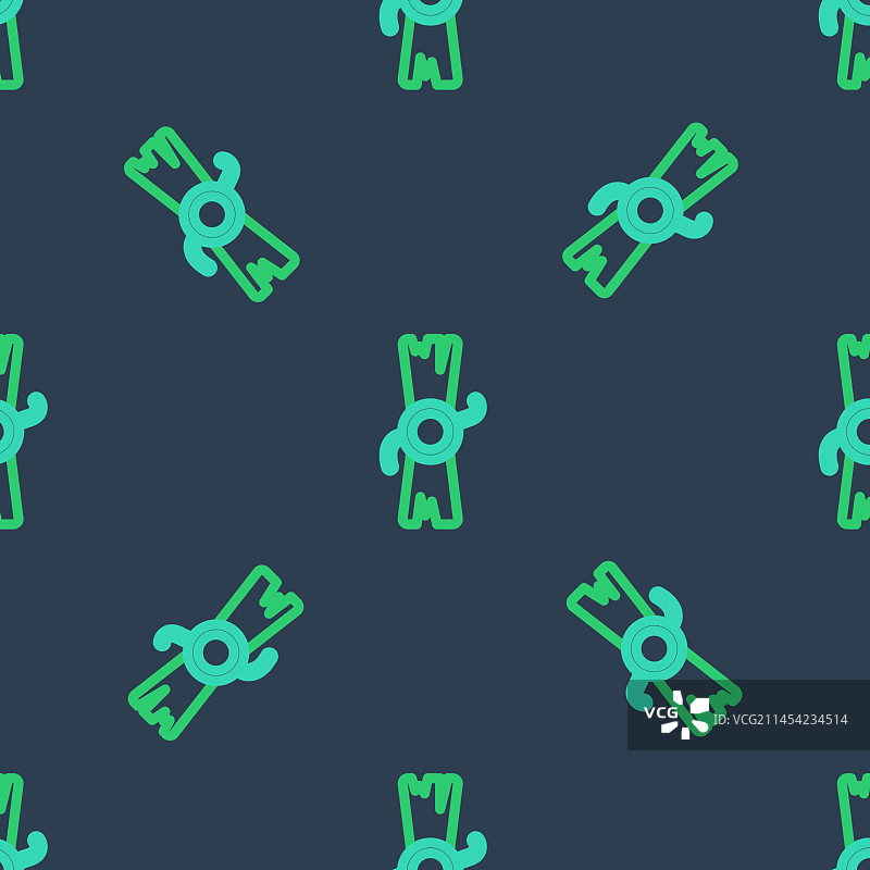 线条法令纸莎草纸卷轴图标图片素材