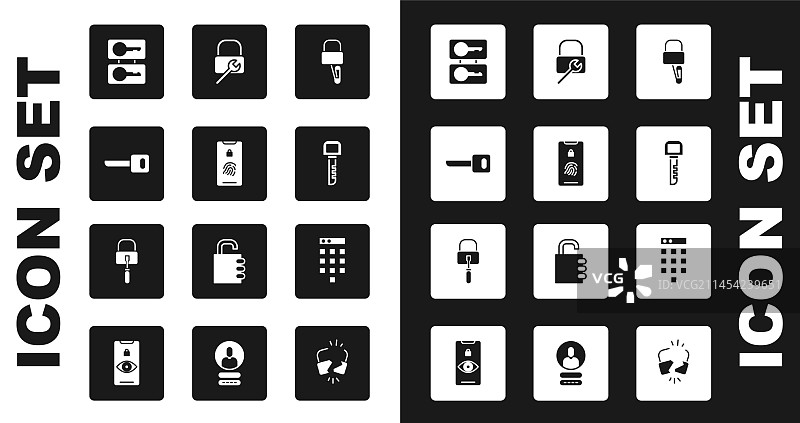 手机锁开锁器设置图片素材