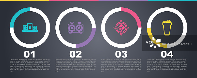 体育领奖台和时间图片素材