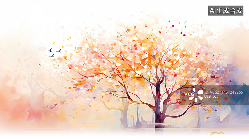 【AI数字艺术】生态拯救自然森林概念。全球森林砍伐生态理念图片素材