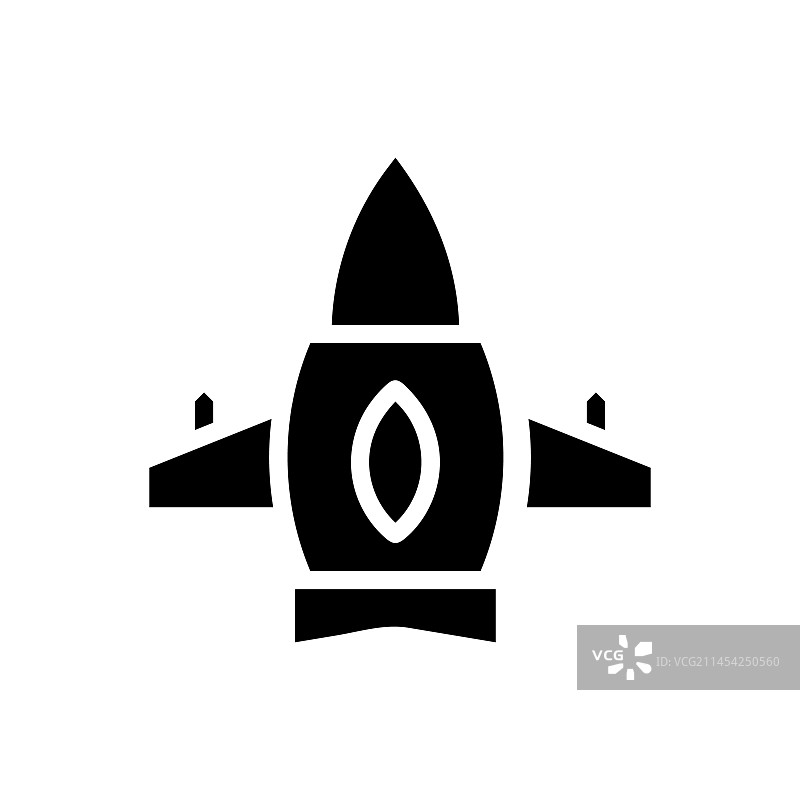 黑色军用飞机图标图片素材