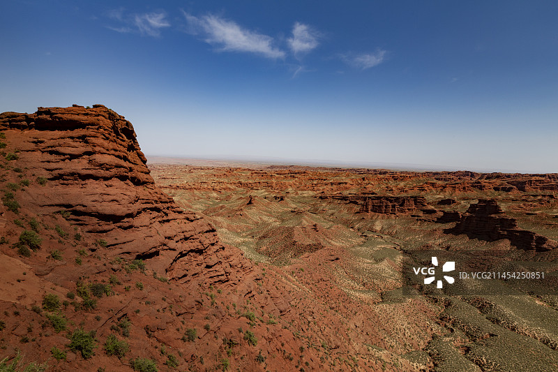 平山湖丹霞图片素材