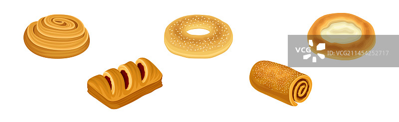 烘焙糕点和面粉制品图片素材