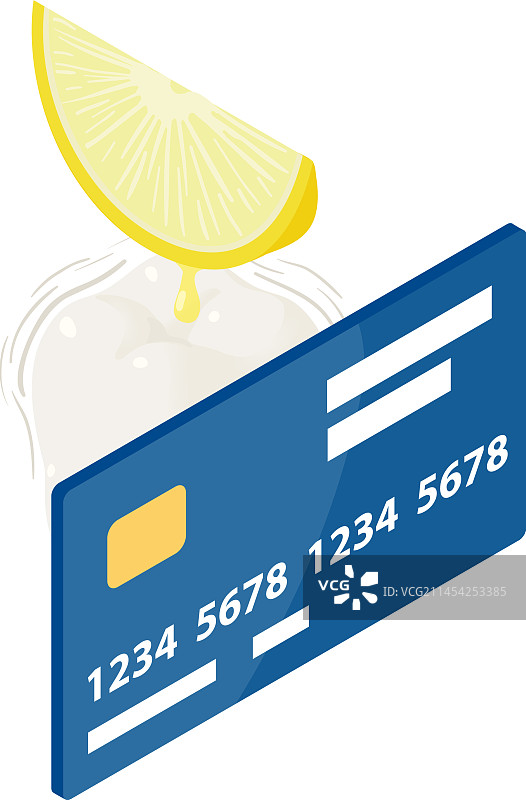 柠檬珐琅质敏感度等距图标图片素材