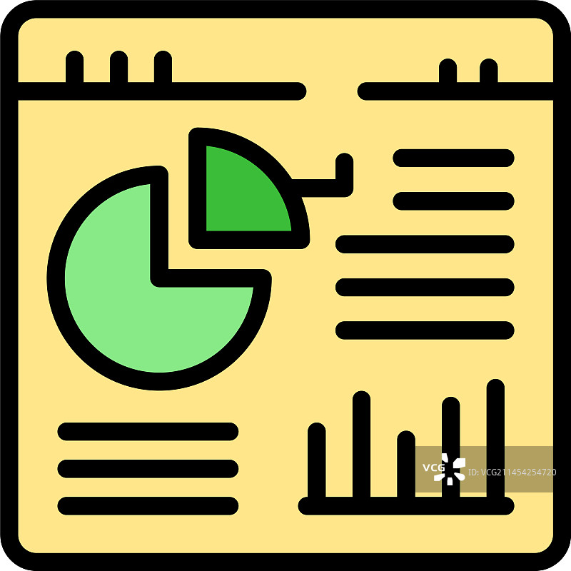 网站页面图标（扁平风格）图片素材