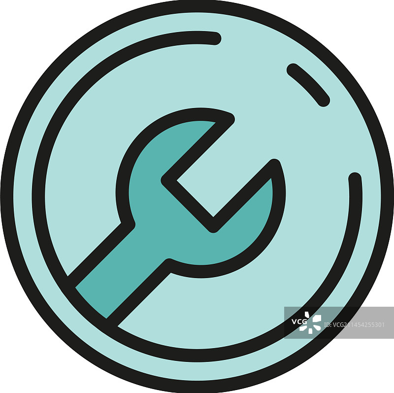 维修编辑工具扁平图标图片素材