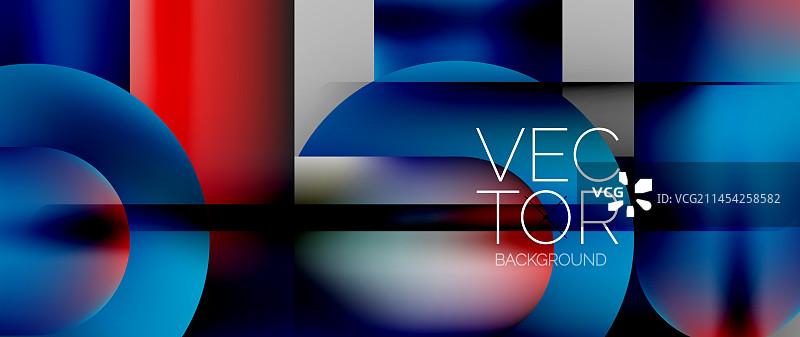 几何形状流体梯度抽象最小图片素材