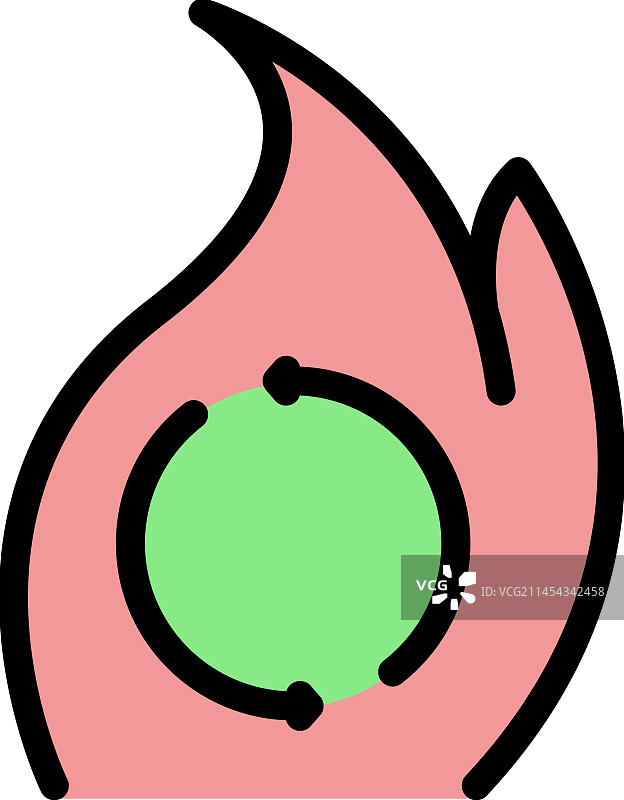 代谢图标扁平风格图片素材