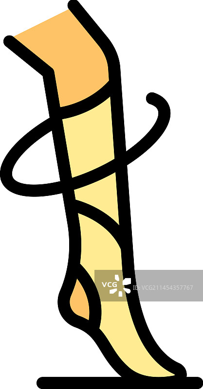 医用长袜图标图片素材