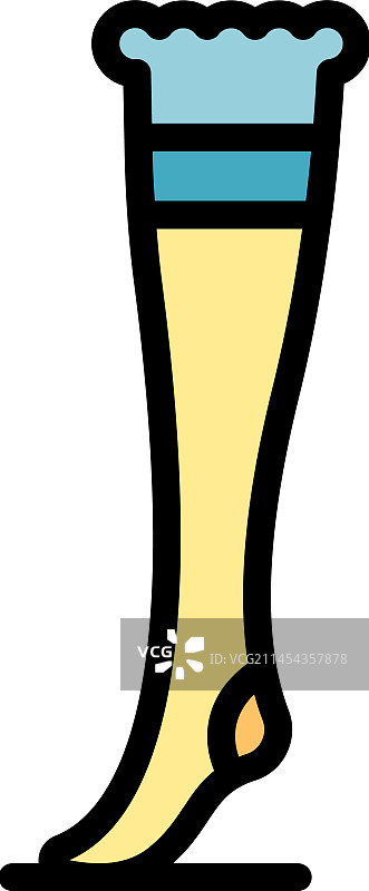 袜子扁平图标图片素材