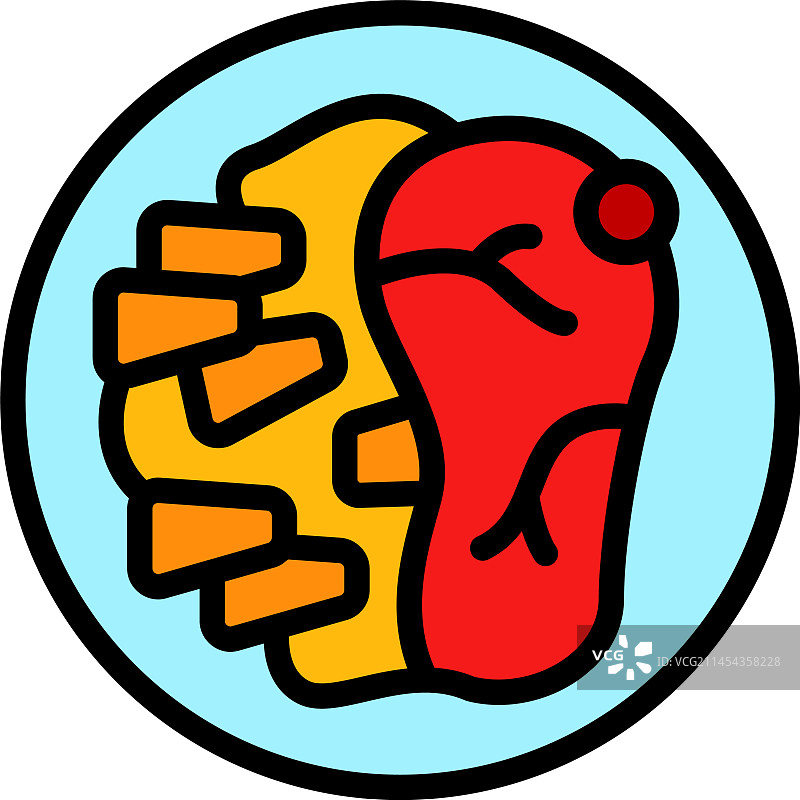 牛排图标图片素材