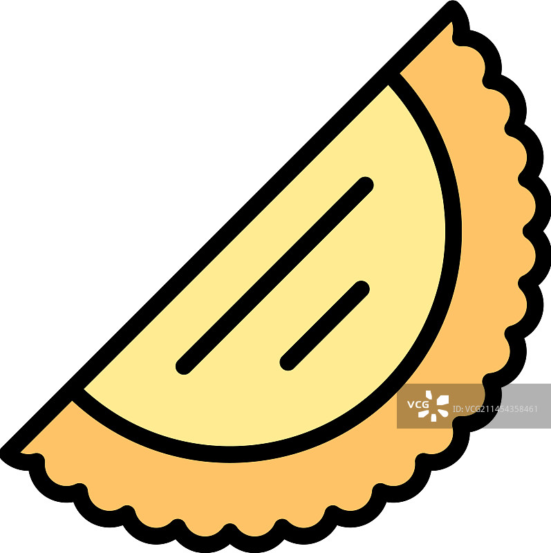 阿塞拜疆美食扁平图标图片素材