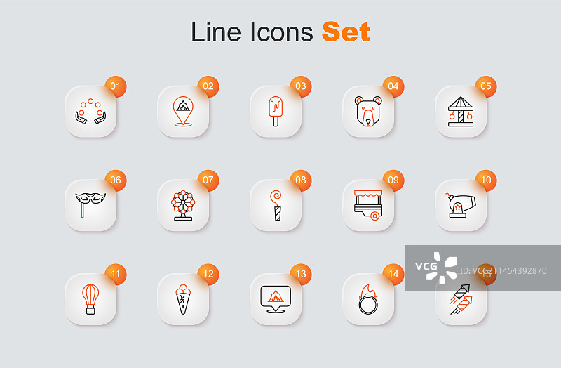 烟花火箭马戏团火圈帐篷图片素材