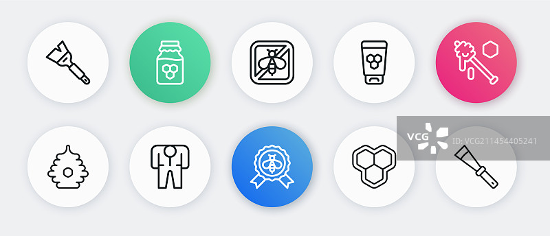 最佳蜂蜜勺、蜂蜜搅拌棒与蜂巢图片素材