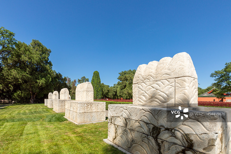 北京先农坛地坻坛石龛建筑群图片素材