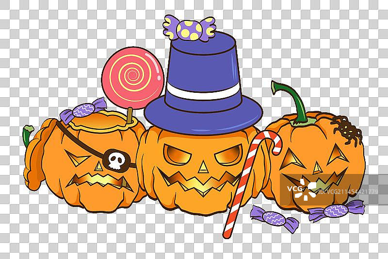 万圣节南瓜灯图片素材