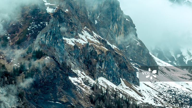 瑞士小镇坎德施泰图片素材