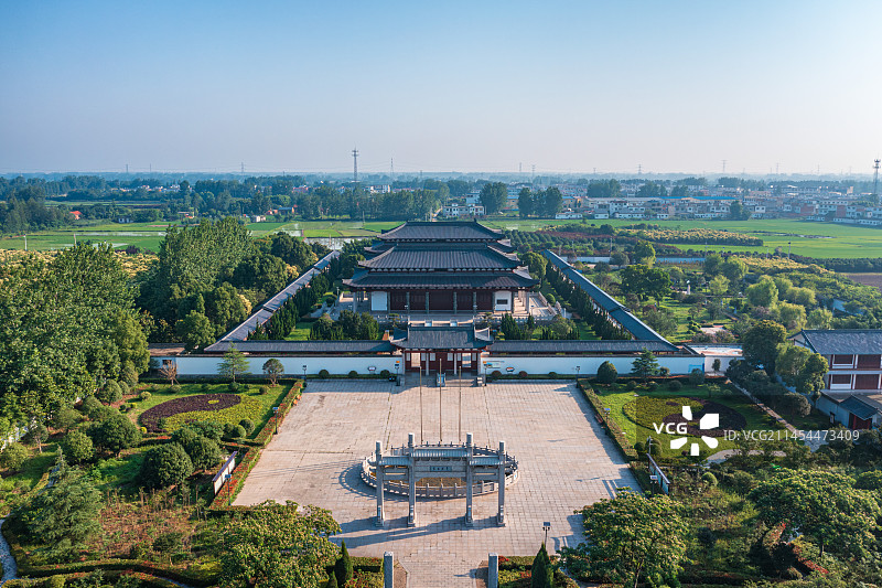 信阳黄国故城风光图片素材