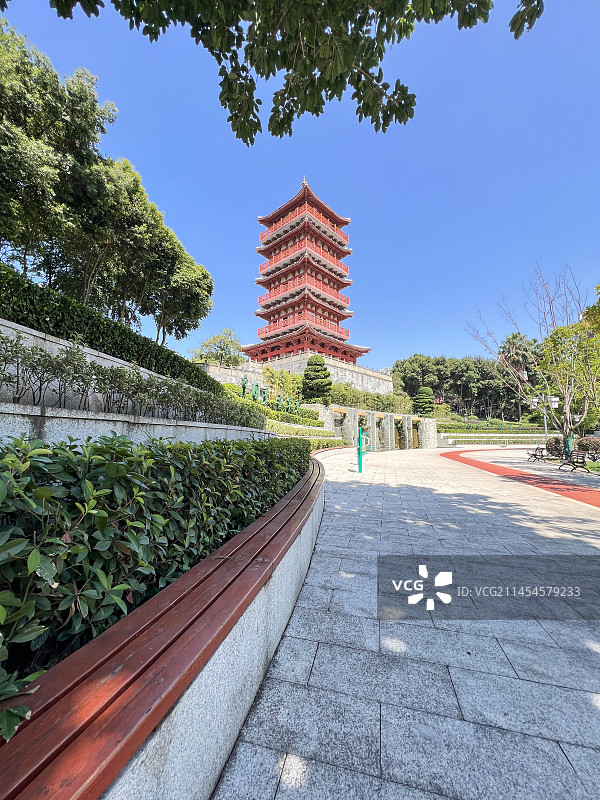 重庆市永川区棠城公园图片素材