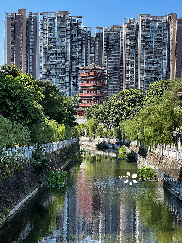 重庆市永川区棠城公园图片素材