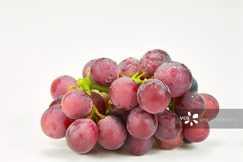 巨峰葡萄白底图图片素材
