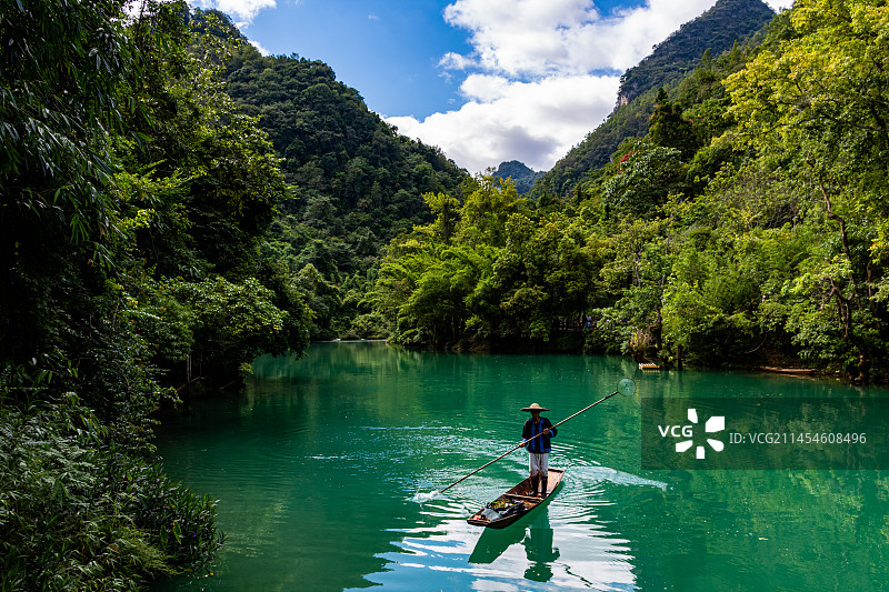 荔波小七孔景区图片素材