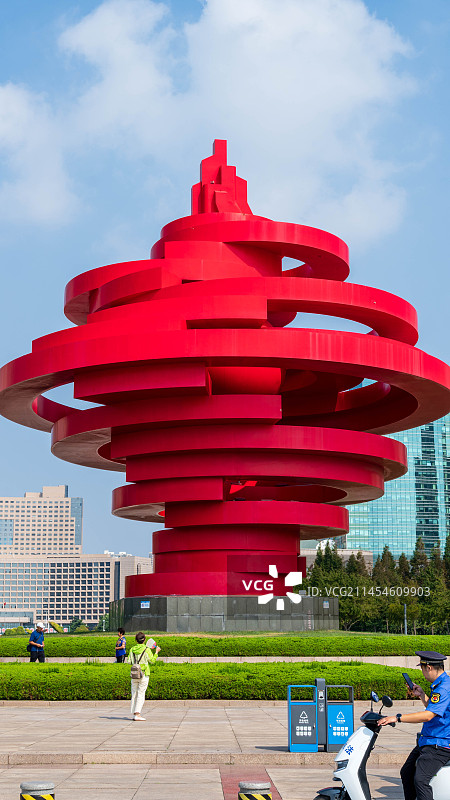 青岛五四广场图片素材