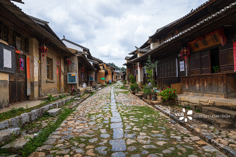 云南大理祥云云南驿图片素材