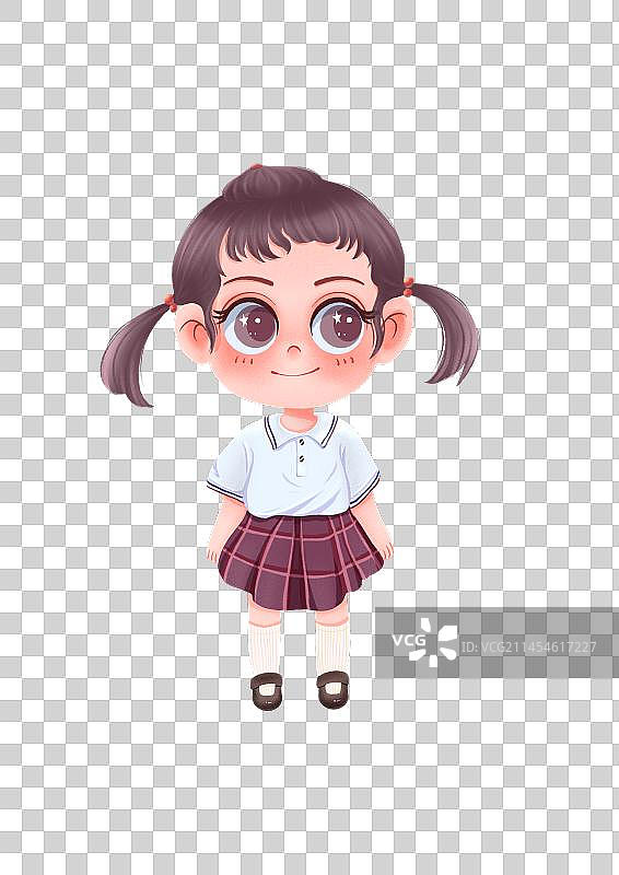 儿童人物动态插画图片素材
