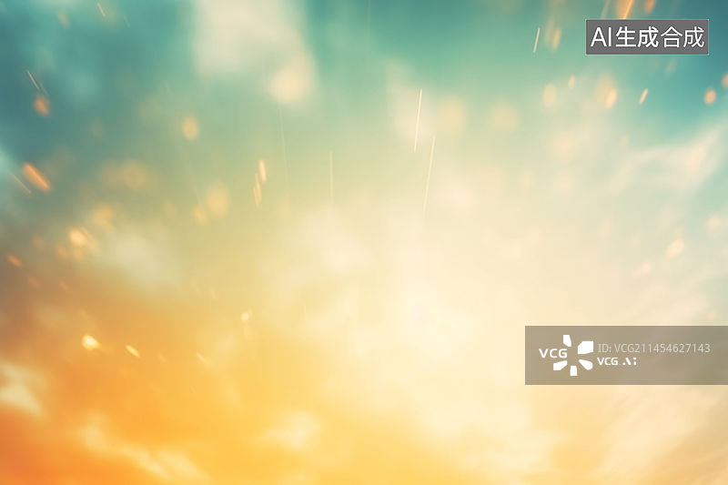 【AI数字艺术】散景散焦光影的抽象背景图片素材