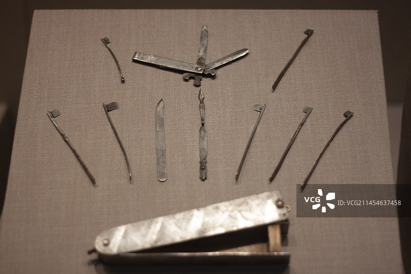 蒙医治疗器具 内蒙古博物院图片素材