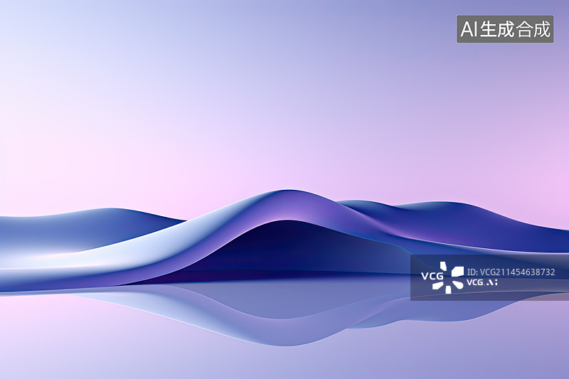 【AI数字艺术】抽象沙漠中的线条图片素材