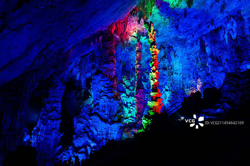 桂林芦笛岩图片素材