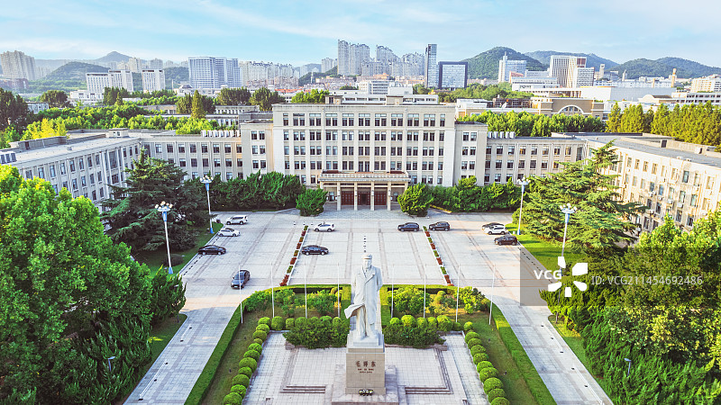 大连理工大学主校区大景图片素材