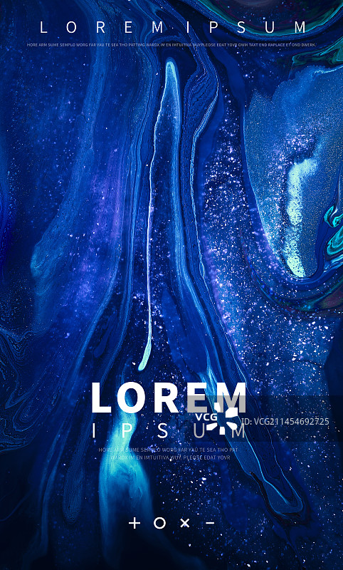 流体抽象艺术商业应用设计模板图片素材