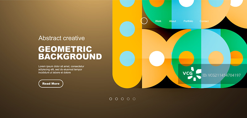 抽象技术登陆页面的背景与图片素材