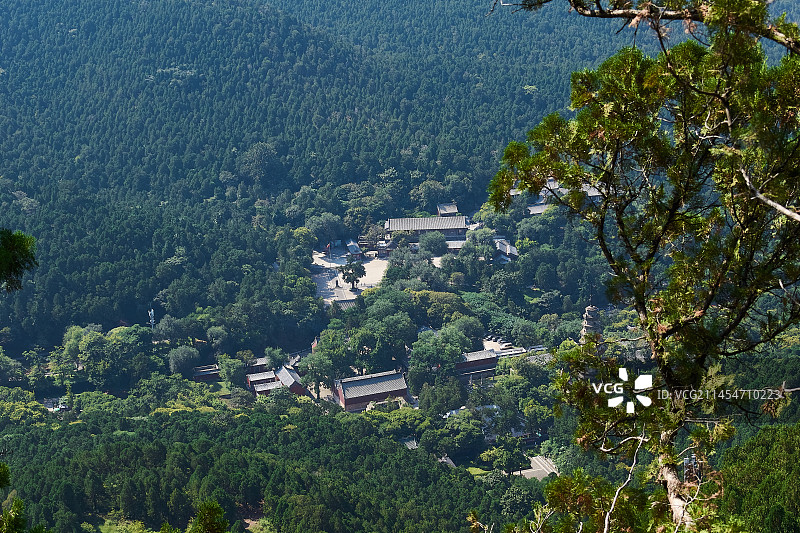 千年古刹灵岩寺塔林图片素材