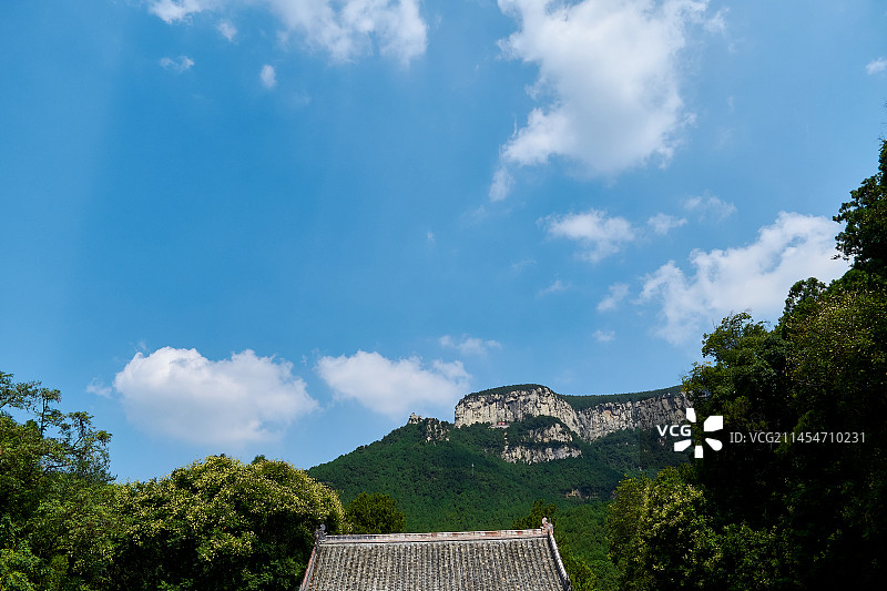 千年古刹灵岩寺塔林图片素材