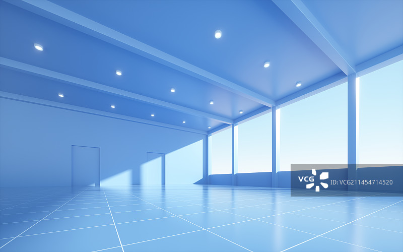 3d图形空间场景广场背景图片素材