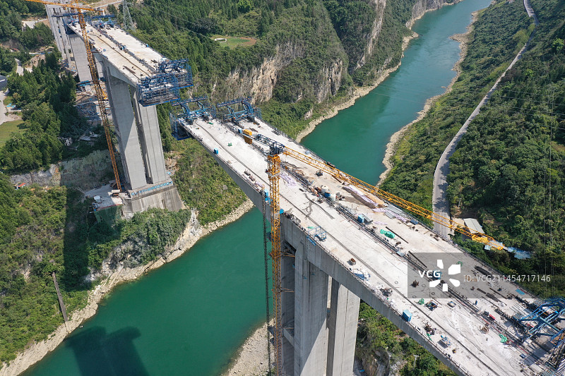 大桥建设图片素材