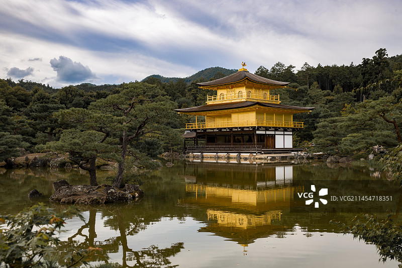京都金阁寺图片素材