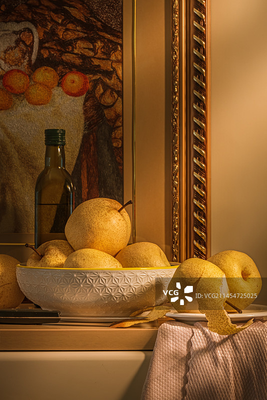 桌子上的水果图片素材