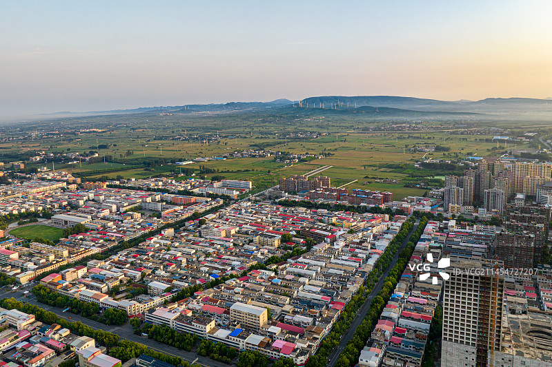 平顶山郏县县城风光图片素材