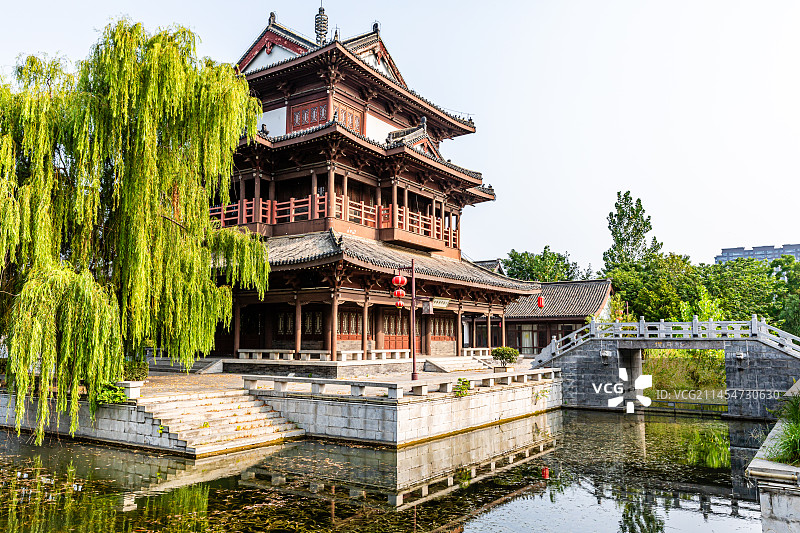 淮安洪泽区水釜城风光图片素材