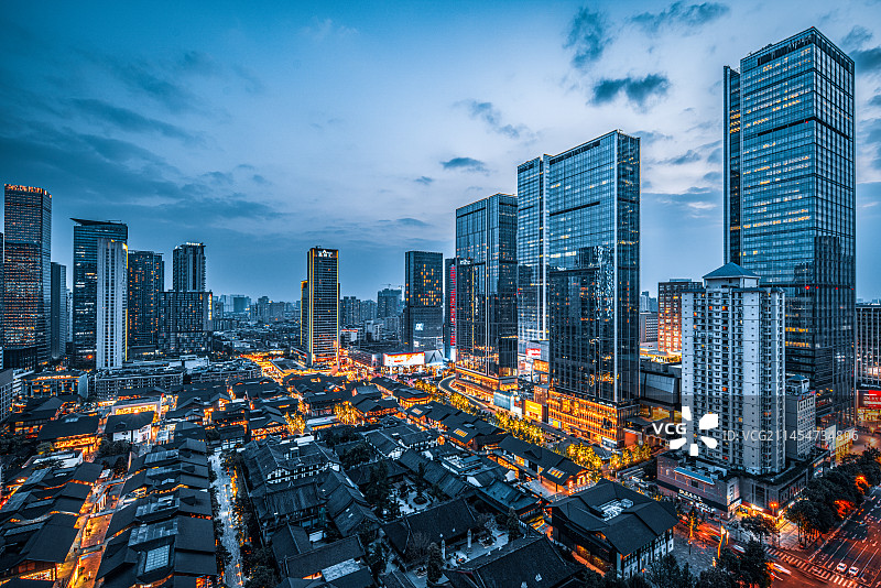 成都太古里，IFS国际金融中心图片素材