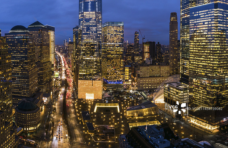 纽约世贸中心图片素材