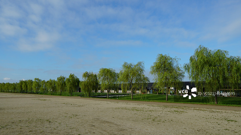 日本奈良平城京遗址公园图片素材