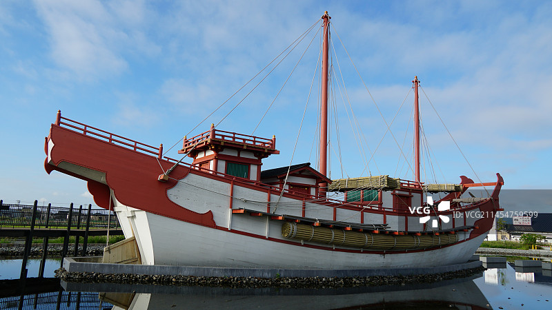 日本奈良平城京遗址公园图片素材