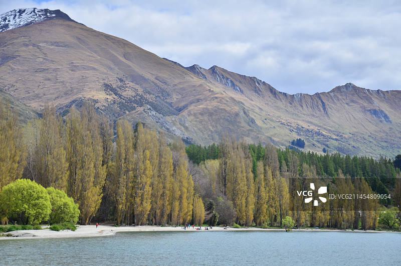 新西兰瓦纳卡镇自然风光图片素材