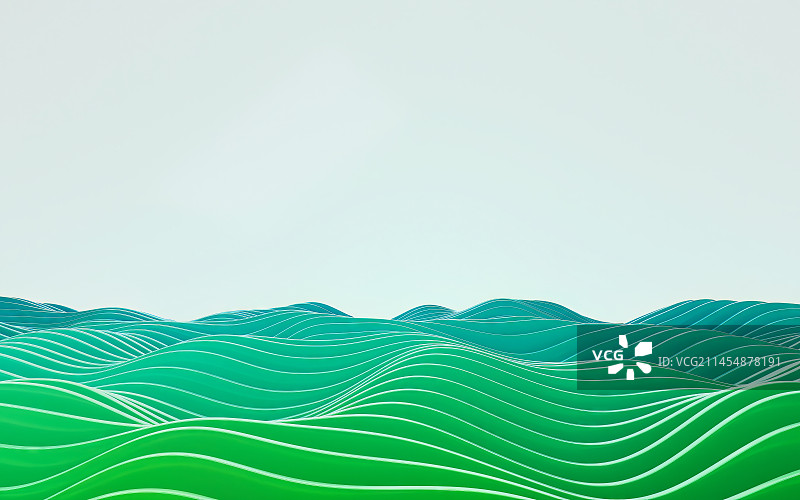 抽象几何形状海平面波浪图片素材